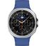 Galaxy Watch8 Classic | 46 мм | 4G LTE | Black | Sport/Blue | M/L, Размер: 46 мм, Цвет: Black, Тип ремешка: Sport, Цвет ремешка: Blue, Размер ремешка: M/L, Подключение часов: Bluetooth / Wi-Fi + 4G LTE, изображение 2
